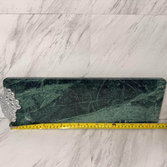 Marble Cutting Board with Grape Decor - Picture 4 of 14